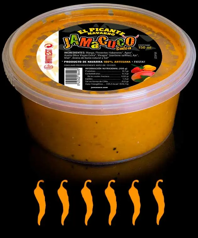 JAMACUCO sauce HOTTEST-150ml