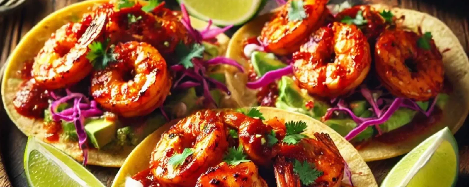 Spicy Grilled Shrimp Tacos with Jamacuco Sauce